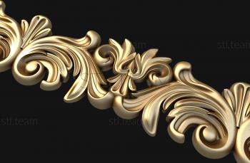 3D model Acanthus leaf symmetry (STL)